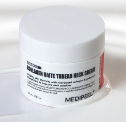Стягащ крем за шия против бръчки с колаген MEDI-PEEL Premium 2.0 Collagen Naite Thread Neck Cream 100 ml