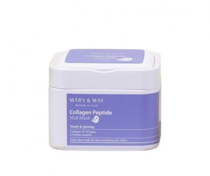 Mary & May Collagen Peptide Vital Mask 30pcs