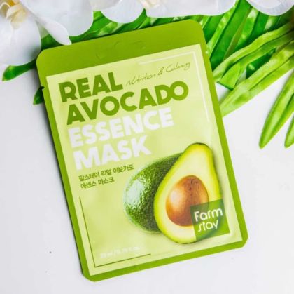 Маска за лице Farmstay Real Avocado Essence Mask 5 бр.