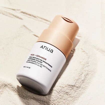 Многофункционална ексфолираща почистваща пудра Anua Rice Enzyme Brightening Cleansing Powder 40g