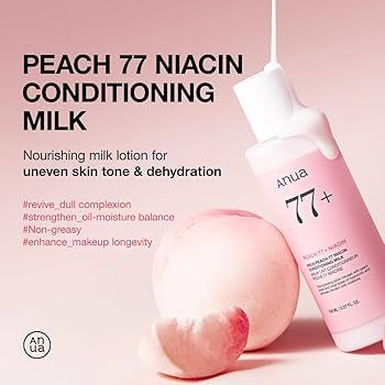Хидратираща и озаряваща емулсия за лице Anua Peach 77 Niacin Conditioning Milk 150ml