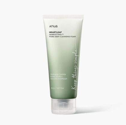  Дълбоко почистваща пяна  ANUA Heartleaf Quercetinol Pore Deep Cleansing Foam 150ml