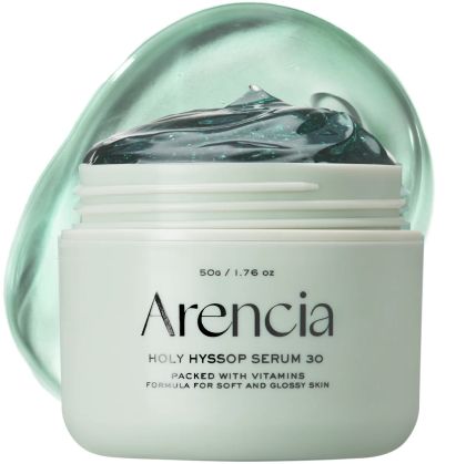 Успокояващ и хидратиращ серум за чувствителна кожа Arencia Holy Hyssop Serum 30 50 ml