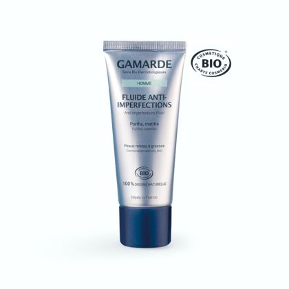 Флуид крем против несъвършенства за мъже Gamarde Anti-imperfections Fluid BIO 40 g