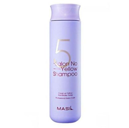 Лилав шампоан против жълти оттенъци Masil 5 Salon No Yellow Shampoo 300ml