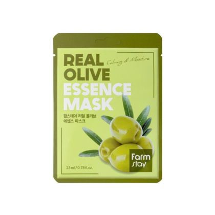 Текстилна маска за лице с маслина Farmstay Real Olive Essence Mask 23ml