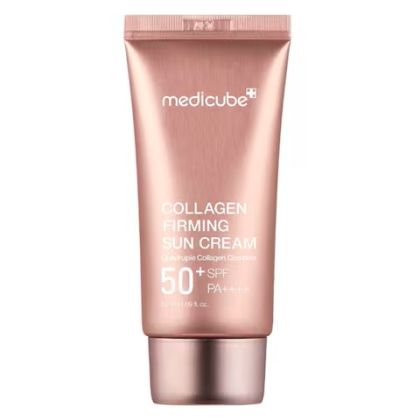 Слънцезащитен крем с колаген Medicube Collagen Firming Sun Cream SPF50+ PA++++ 50ml
