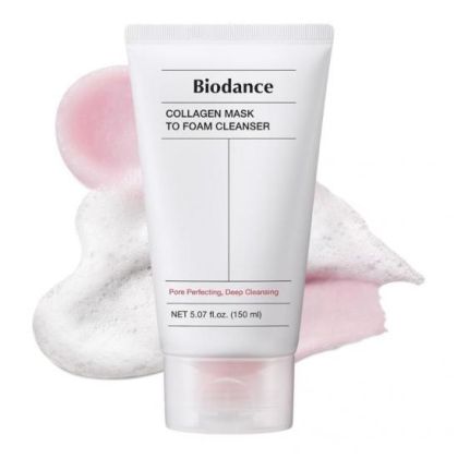 Колагенова маска-почистваща пяна Biodance Collagen Mask To Foam Cleanser 150ml