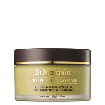 Почистваща глинена маска с пептиди Dr.Melaxin Dubai Peptide Clay Mask 100 g