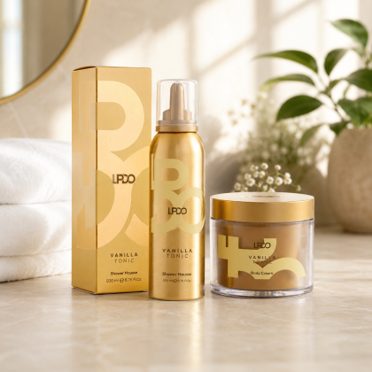 Комплект LPDO Vanilla Tonic – Душ пяна 200 ml + Крем за тяло 200 ml