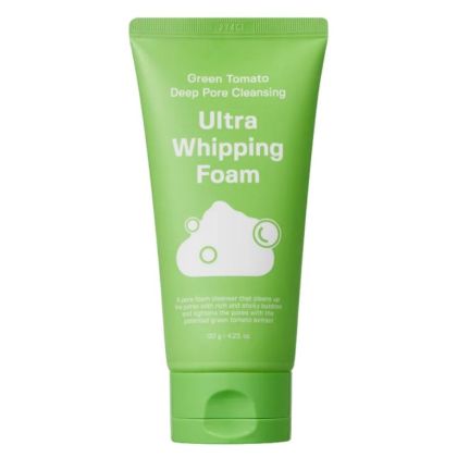 Дълбоко почистваща пяна за лице с екстракт от зелен домат  Sungboon Editor Green Tomato Deep Pore Cleansing Ultra Whipping Foam 120 g