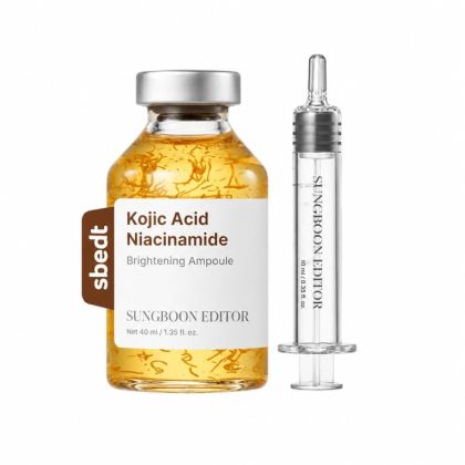 Озаряваща ампула с коджикова киселина и ниацинамид  Sungboon Editor Kojic Acid Niacinamide Brightening Ampoule 40 ml