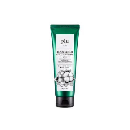 Ексфолиант за тяло за мека и гладка кожа с аромат на памуков цвят PLU Original Body Scrub Cotton Blossom 200 g