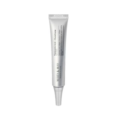 Озаряващ околоочен крем против тъмни кръгове и фини линии Mary & May Tranexamic Acid + Glutathione Eye Cream 30 ml