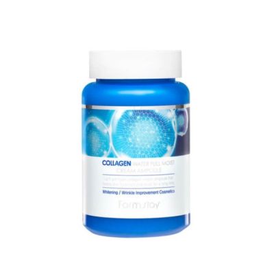 Хидратираща течна крем-ампула с колаген FARMSTAY Collagen Water Full Moist Cream Ampoule 250ml