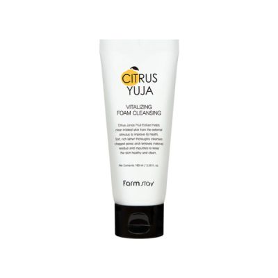 Пяна за почистване на лице FARMSTAY Citrus Yuja Vitalizing Foam Cleanser 100ml