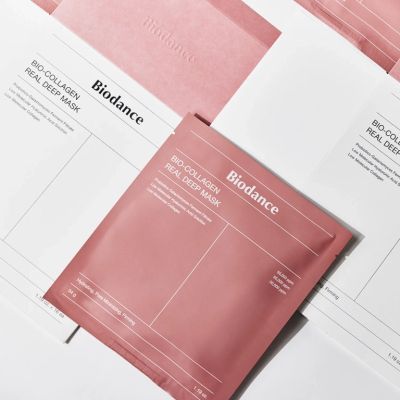 Хидрогелна маска с колаген за интензивна хидратация и стегната кожа Biodance Bio-Collagen Real Deep Mask  34 g