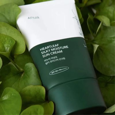 Слънцезащитен крем ANUA HEARTLEAF SILKY MOISTURE SUNSCREEN 50ml