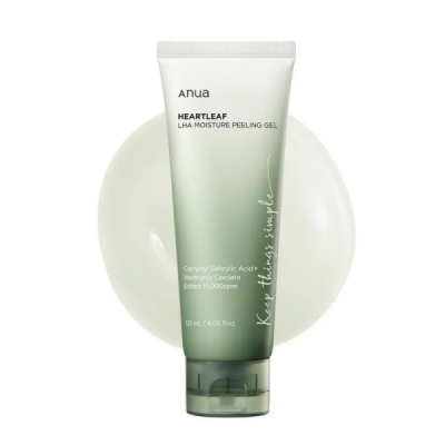  Пилинг гел ANUA Heartleaf LHA Moisture Peeling Gel 120ml