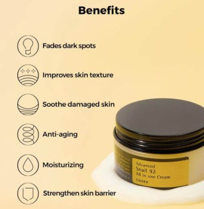 Хидратиращ крем COSRX Advanced Snail 92 All in one Cream 100gr