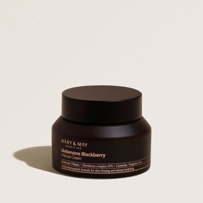 Мултифункционален крем  Mary and May Idebenone & Blackberry complex intensive cream 70gr