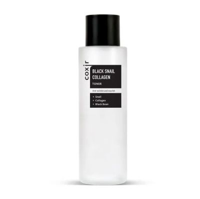 Подхранващ тонер Coxir Black Snail Collagen Toner 150ml