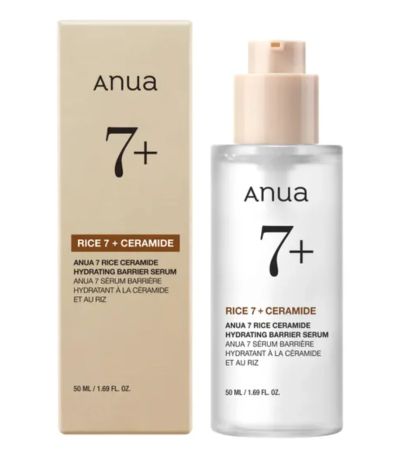  Подхранващ и възстановяващ серум Anua Rice 7 Ceramide Hydrating Barrier Serum 50ml