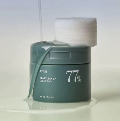 Почистващи тонер падове ANUA Heartleaf 77% Clear Pad