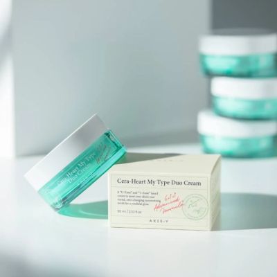Крем за интензивно подхранване и успокояващ гел крем Axis-Y Duo cream cera – heart my type 60ml