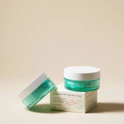 Крем за интензивно подхранване и успокояващ гел крем Axis-Y Duo cream cera – heart my type 60ml
