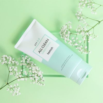 Нежна почистваща пяна с балансирано pH Heimish All Clean Green Foam 150gr