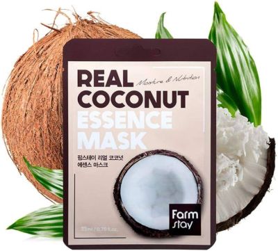 Маска за лице Farmstay Real Coconut Essence Mask 5 бр.