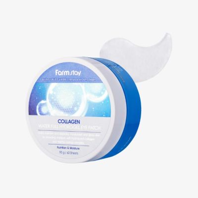 Water Full Hydrogel Eye Patch 60бр Хидрогелни пачове за околоочен контур с колаген.