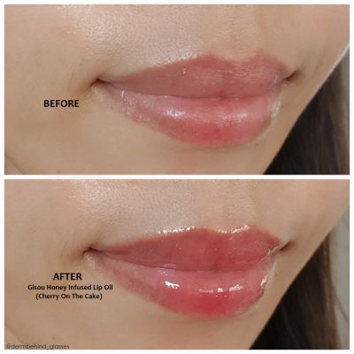 Gisou Масло за устни с мед Honey Infused Lip Oil „Cherry on the Cake“ 8 мл