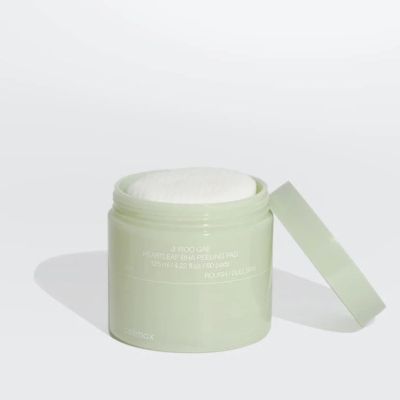 Ексфолиращи пилинг тампони с BHA за пори, черни точки и акне – Ji Woo Gae Heartleaf BHA Peeling Pad 125ml