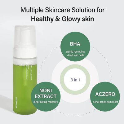 Почистваща пяна против акне с Noni – CELIMAX The Real Noni Acne Bubble Cleanser 155ml