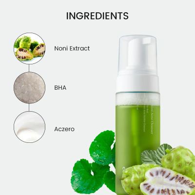 Почистваща пяна против акне с Noni – CELIMAX The Real Noni Acne Bubble Cleanser 155ml