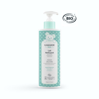 Био почистващо мляко за бебета Gamarde Baby Cleansing Milk 400ml