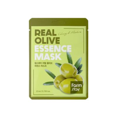 Текстилна маска за лице с маслина Farmstay Real Olive Essence Mask 23ml