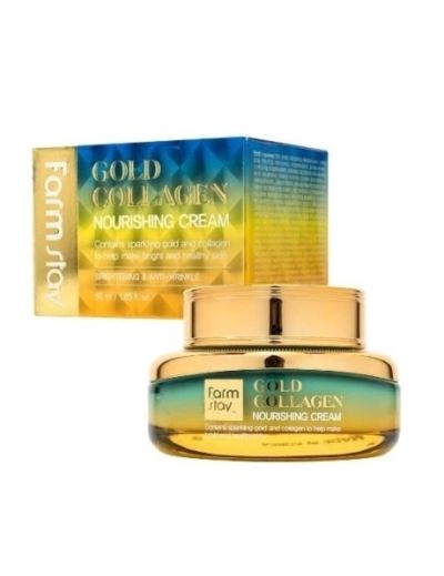 Подхранващ anti-aging крем с колаген Farmstay Nourishing Anti-Wrinkle Cream with Collagen 55ml