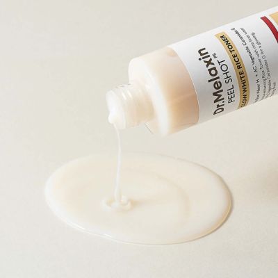 Ексфолираща ампула с бял ориз Dr.Melaxin Peel Shot Exfoliant White Rice Ampoule 80 ml