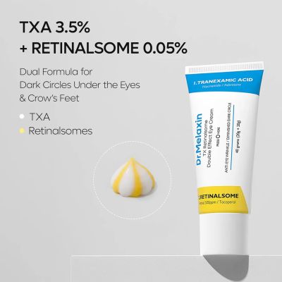 Околоочен крем с ретинал Dr.Melaxin Texas Retinal Cotton Double Effect Eye Cream 40 g