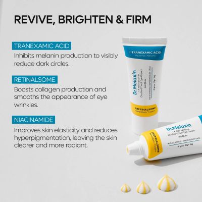 Околоочен крем с ретинал Dr.Melaxin Texas Retinal Cotton Double Effect Eye Cream 40 g