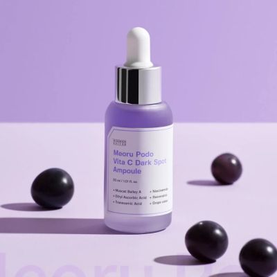 Изсветляваща ампула с витамин C против пигментни петна SUNGBOON EDITOR Meoru Podo Vita C Dark Spot Ampoule 30 ml