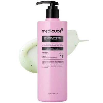 Охлаждащ шампоан за плътност с розмарин и PDRN Medicube Rosemary PDRN Cooling Thickening Shampoo 400 ml