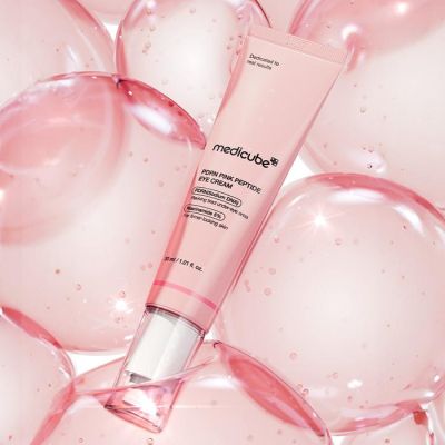 Възстановяващ крем за околоочния контур с PDRN и пептиди MEDICUBE PDRN Pink Eye Cream 30 ml