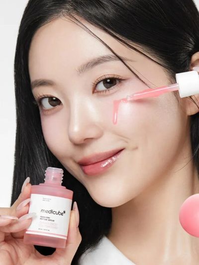 Хидратиращ серум за лице за стегната и еластична кожа MEDICUBE PDRN Pink Peptide Serum 30 ml
