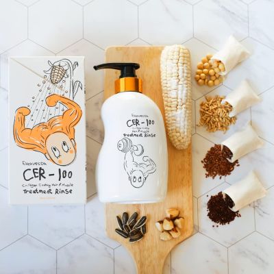 Укрепващ шампоан с колаген и протеини за увредена коса Elizavecca CER-100 Collagen Coating Hair A+ Muscle Shampoo 500 ml
