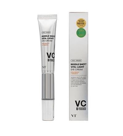Озаряващ и хидратиращ околоочен крем  VT Cosmetics Reedle Shot Vita-Light Eye Cream 15 ml