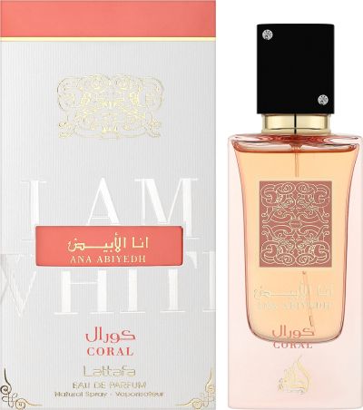 Унисекс парфюмна вода Lattafa Ana Abiyedh Coral Eau de Parfum 60 ml